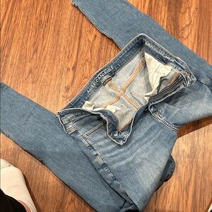American Eagle Outfitters Women's High Rise Blue Jeans size 10 reg